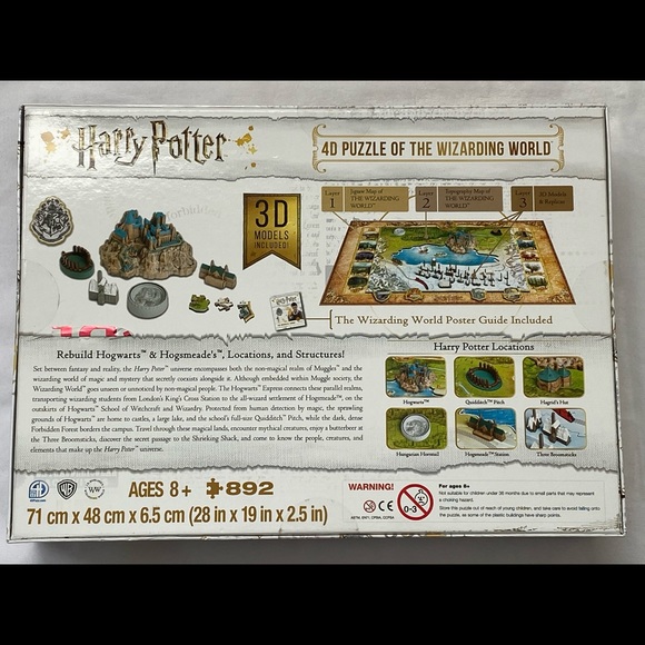Harry Potter The Wizarding World 4D Puzzle - Picture 3 of 4